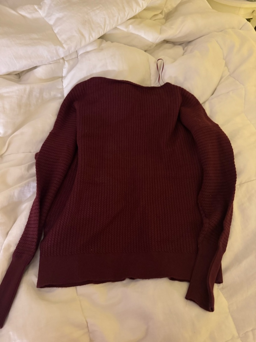 NWOT Maroon Tahari Sweater